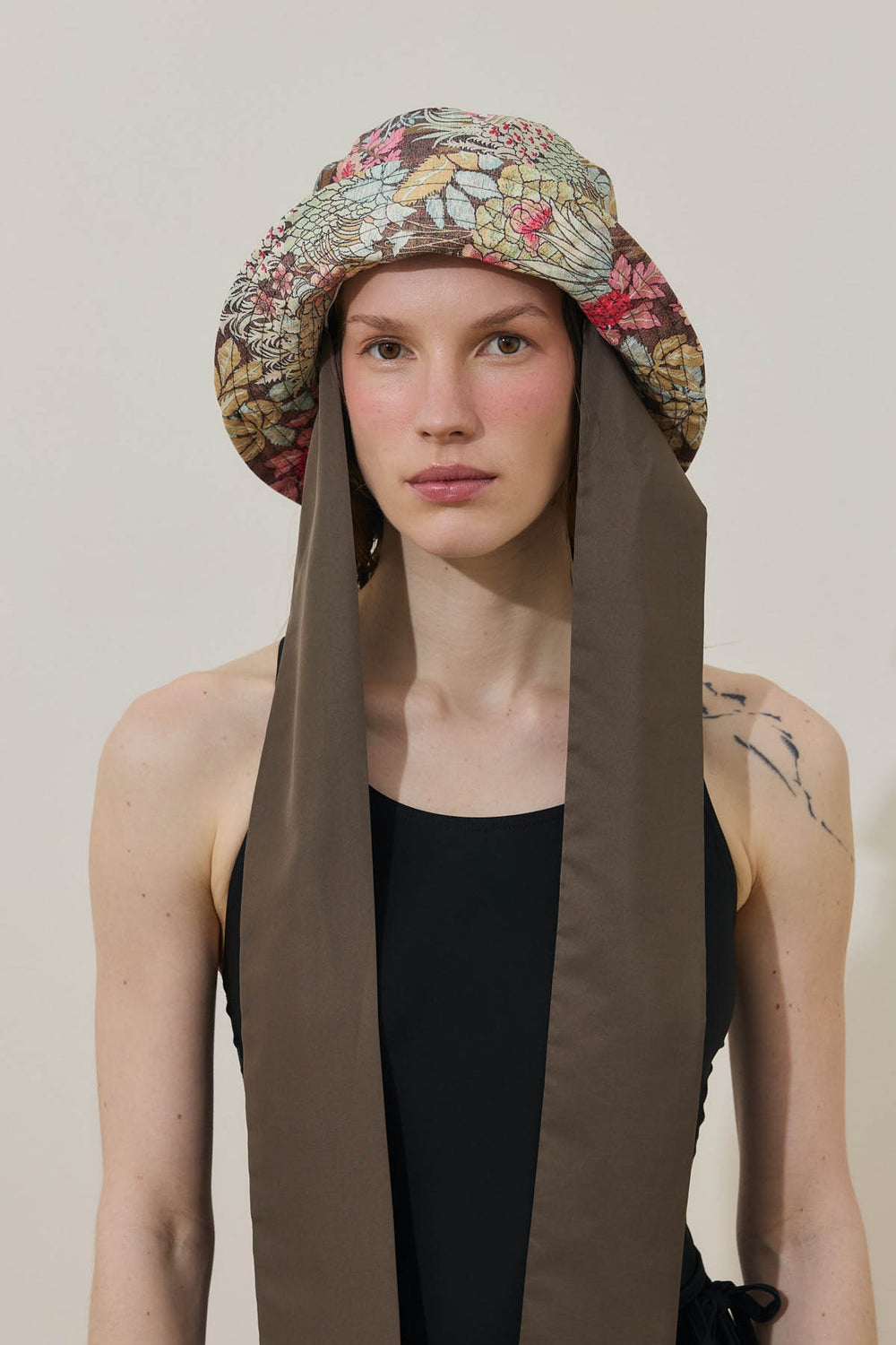 Pulse Pattern Bucket Şapka Haki