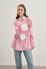 Casual Shirt Striped Pink