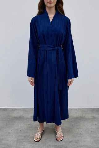 Rahat Maxi Kimono Lacivert - Fahhar Design