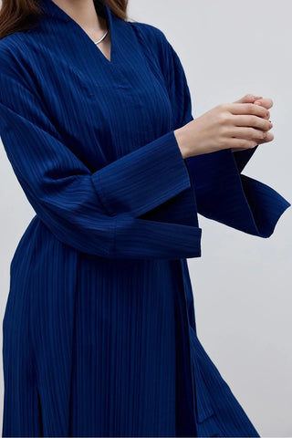 Rahat Maxi Kimono Lacivert - Fahhar Design