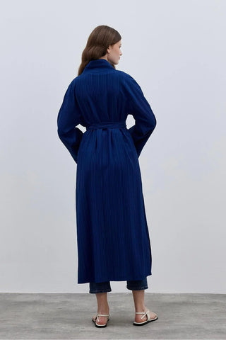 Rahat Maxi Kimono Lacivert - Fahhar Design