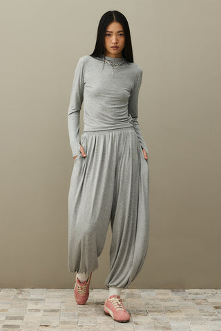 Relaxed Cool Takım Gri Melange