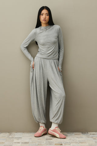 Relaxed Cool Takım Gri Melange