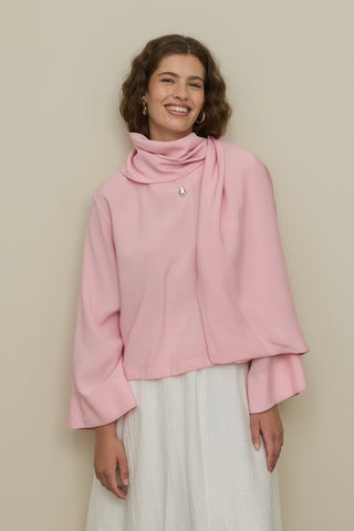 Seyyar Parçalı Modal Üst Pembe