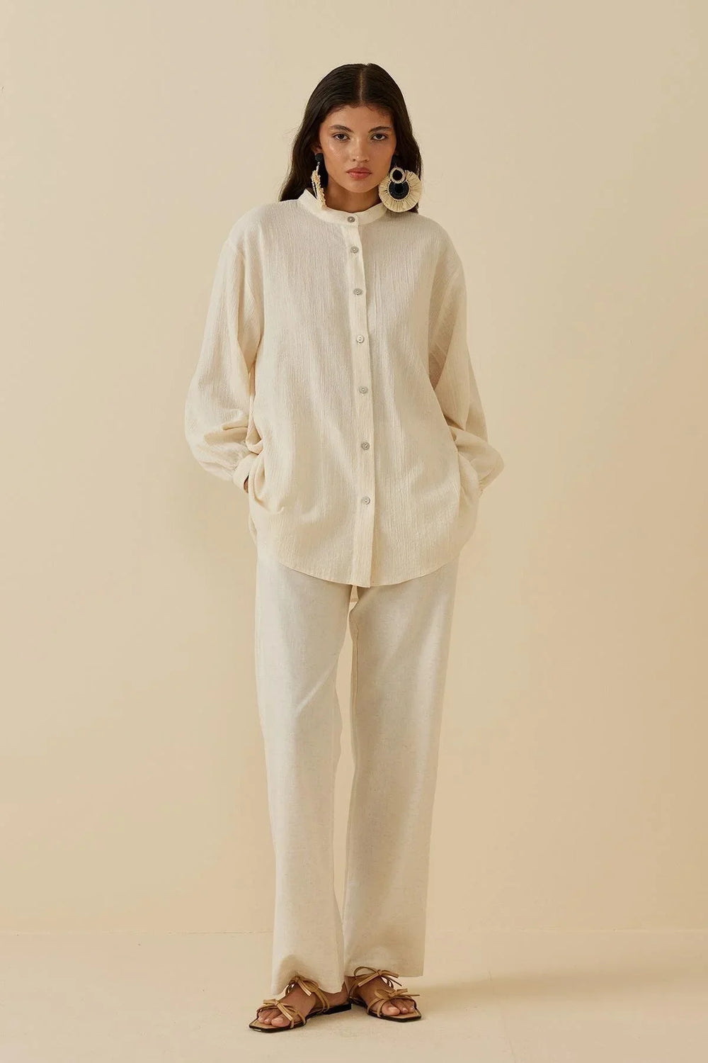 Şile Cloth Shirt Beige