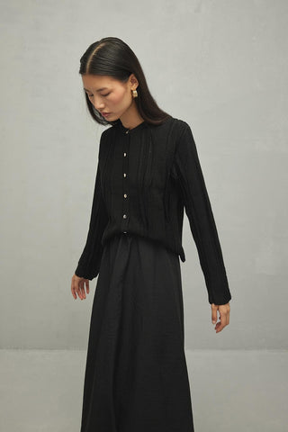 Simli Hırka Siyah - Fahhar Design