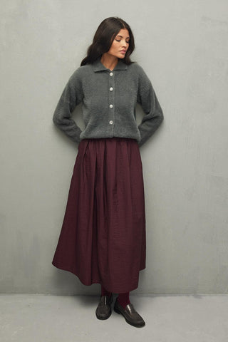 Soft Crop Hırka Antrasit - Fahhar Design