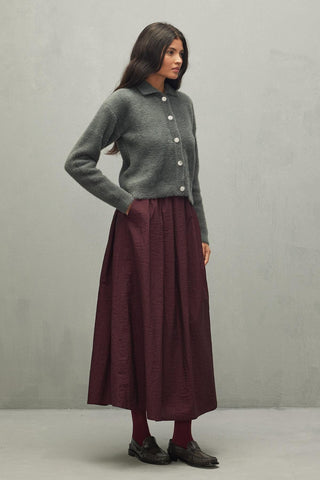 Soft Crop Hırka Antrasit - Fahhar Design