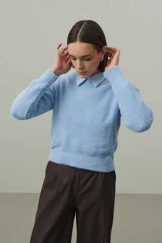 Soft Crop Kazak Bebe Mavisi