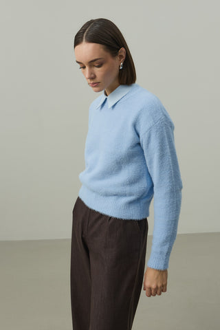 Soft Crop Kazak Bebe Mavisi