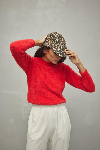 Soft Crop Kazak Kırmızı - Fahhar Design