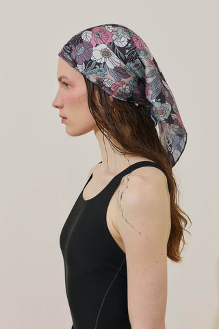 Soft Garden Bandana Kahverengi