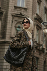 Soft İnce Örgü Balaclava Bere Taş