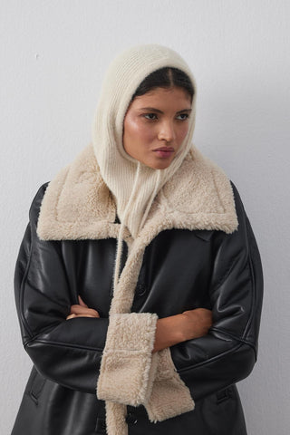 Soft İnce Örgü Balaclava Bere Taş - Fahhar Design