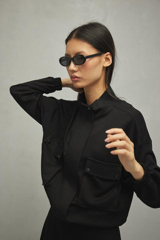 Soft Modal Etek Takım Siyah - Fahhar Design