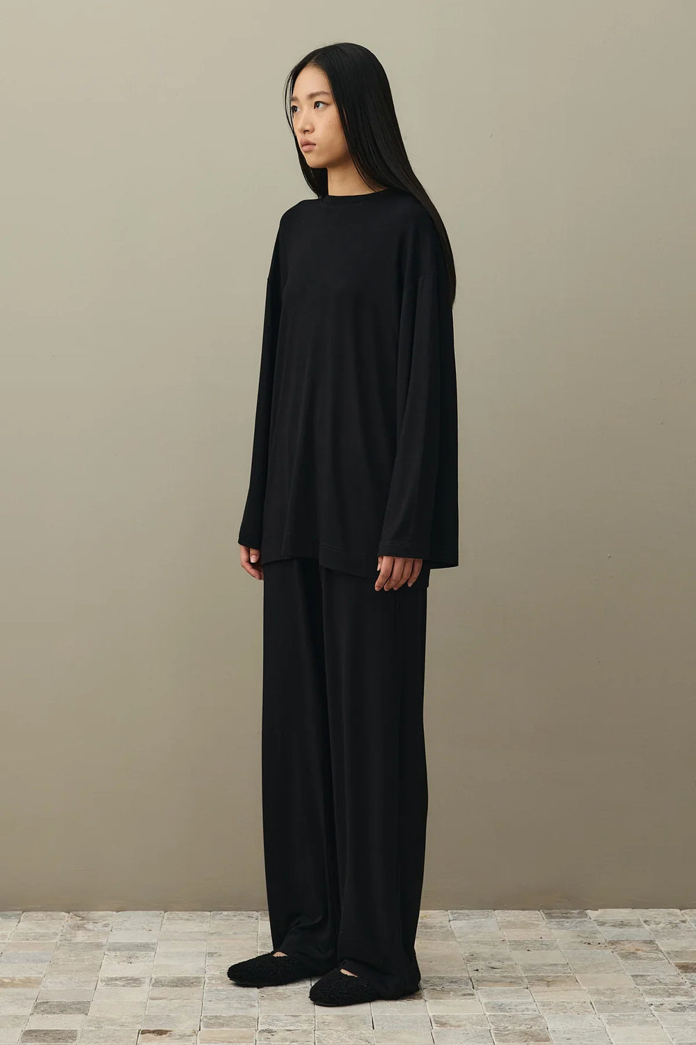 Soft Palazzo Suit Black