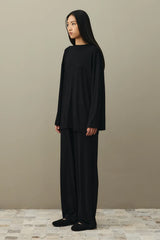 Soft Palazzo Takım Siyah