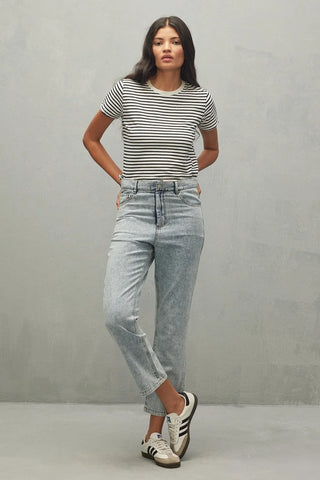 Straight Fit Denim Pantolon Donuk Mavi - Fahhar Design
