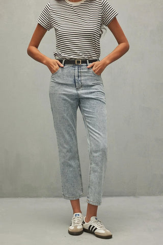 Straight Fit Denim Pantolon Donuk Mavi - Fahhar Design