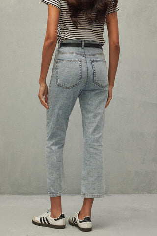 Straight Fit Denim Pantolon Donuk Mavi - Fahhar Design