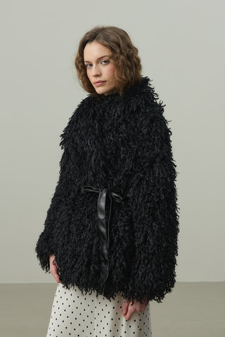Suni Kürk Kaban Siyah