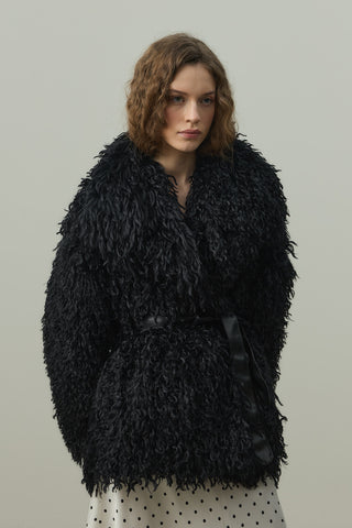 Suni Kürk Kaban Siyah