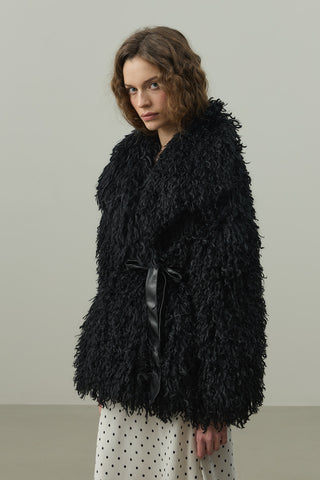 Suni Kürk Kaban Siyah