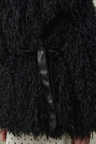 Suni Kürk Kaban Siyah