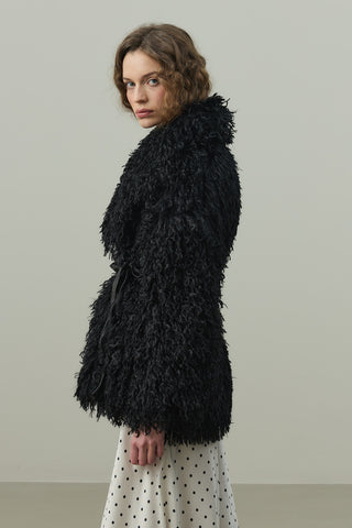 Suni Kürk Kaban Siyah