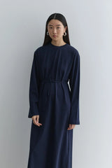 Sweat Dress Navy Blue