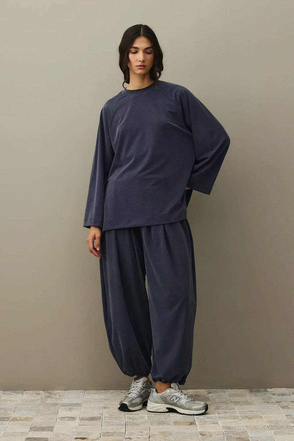 Tencel Pique Set Smoked