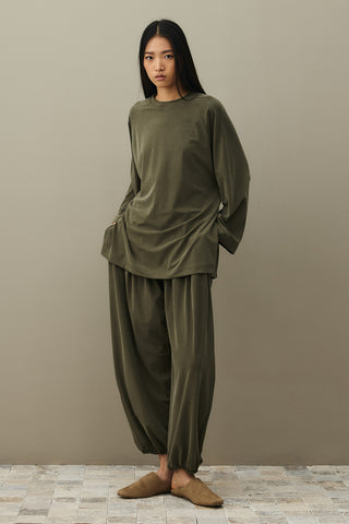 Tencel Pike Takım Küf Yeşili