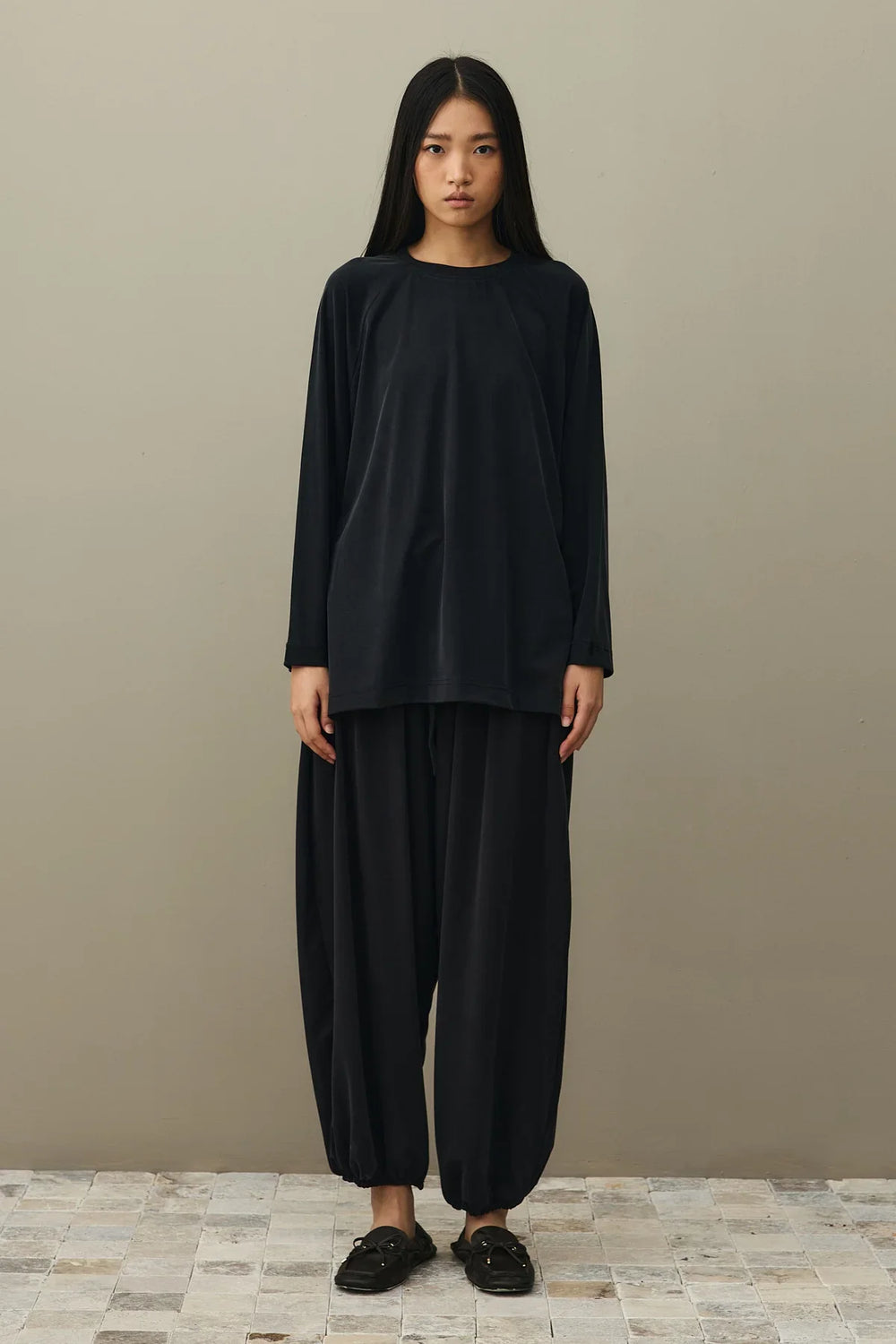 Tencel Pique Set Black