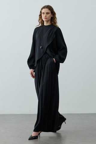 Tensel Çapraz Kesim Takım Siyah