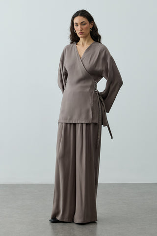 Tensel Kimono Takım Vizon