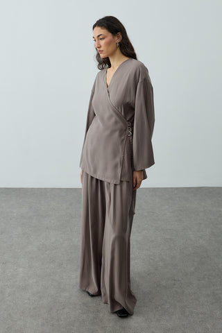 Tensel Kimono Takım Vizon