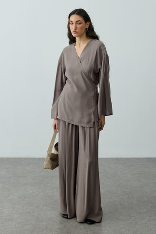 Tensel Kimono Takım Vizon