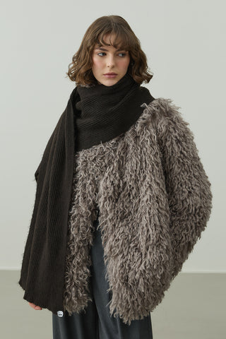 Tiftik Basic Atkı Acı Kahve