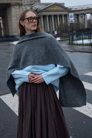 Tiftik Basic Atkı Antrasit