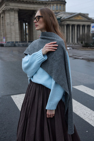 Tiftik Basic Atkı Antrasit