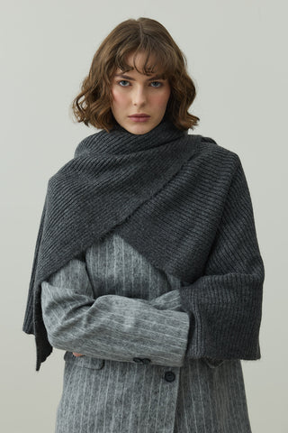 Tiftik Basic Atkı Antrasit