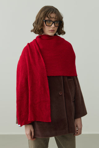 Tiftik Basic Atkı Kırmızı