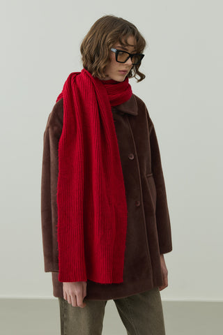 Tiftik Basic Atkı Kırmızı