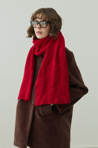 Tiftik Basic Atkı Kırmızı