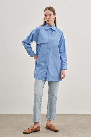Trench Shirt Blue