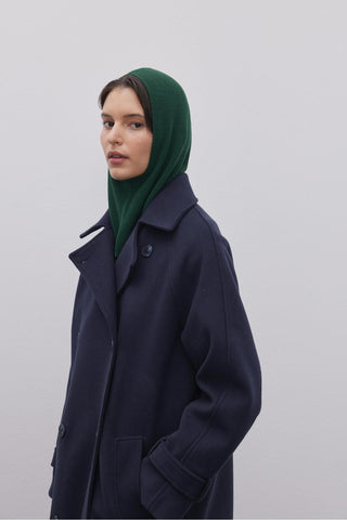 Triko Balaclava Bere Koyu Yeşil - Fahhar Design