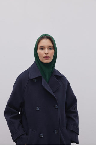 Triko Balaclava Bere Koyu Yeşil - Fahhar Design