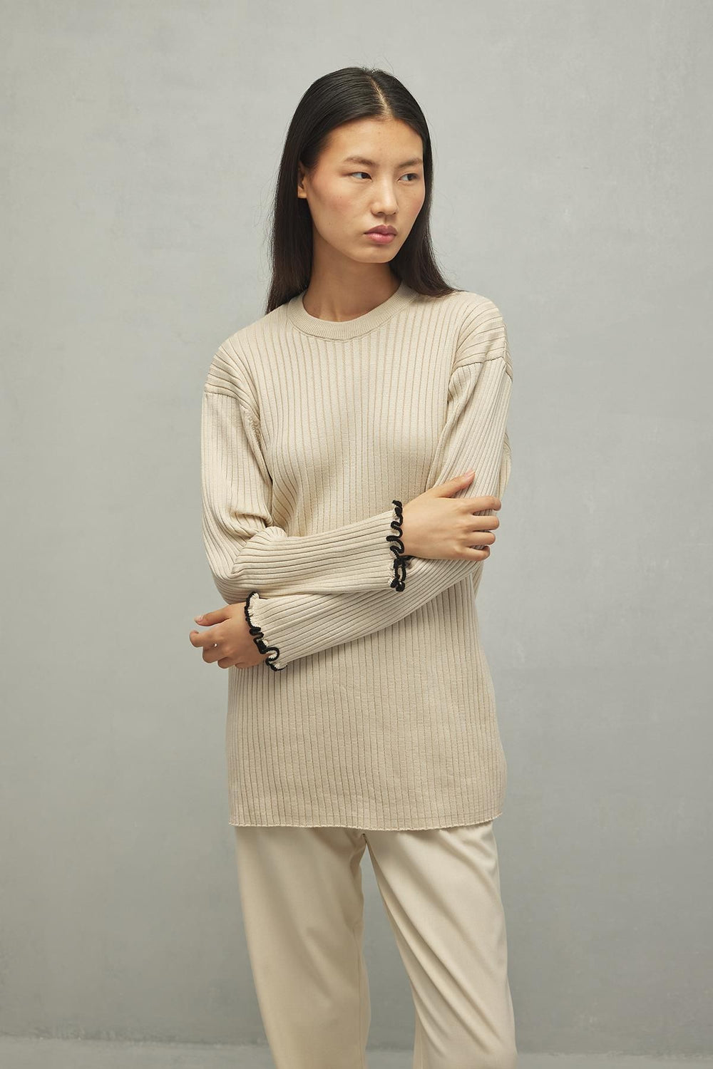 Viscone Sweater Vanilla